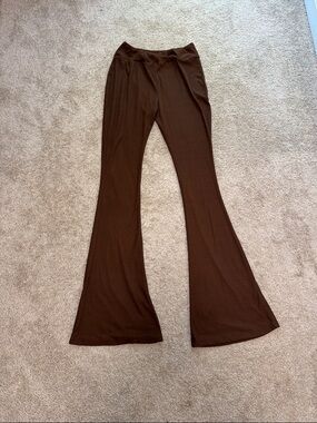 Rue21 Brown Flare Knit Pants